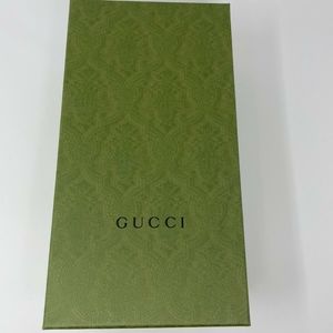 Authentic Gucci Green Shoe Box